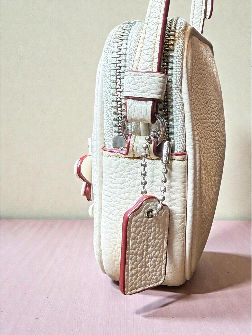 Coach Crossbody in Pebble Leather With Butterfly Applique - Picture 7 of 14